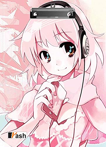 Girl Cartoon Pad S32 Premium Quality Clipboard/Examination Pad/Exam Pad/Writing Pad Multi Color Size-9.5×13.5 Inches