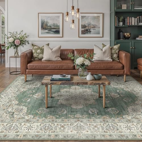 2x3 Entryway Area Rug Machine Washable Door Mat Kitchen Vintage Distressed Non Slip Carpet Indoor Retro Floral Accent Throw Rug for Bathroom Office Be