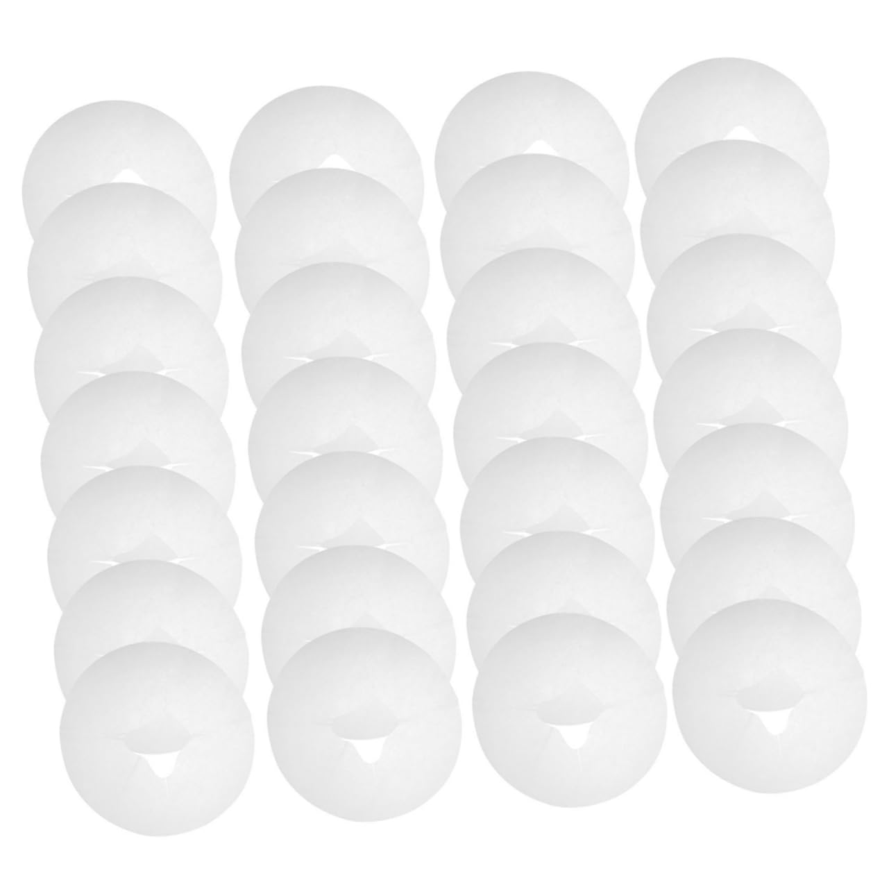 Ipetboom Thickened Non-woven Face Pad for Massage Table 300pcs Set Breathable Face Cushion Covers for Salon