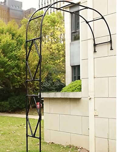 Metal Garden Arch - Elegant Rose Arbor for Outdoor Decor, Ideal for Climbing Plants & Vines Support, Enhances Garden Aesthetics, 240x240CM, Durable & Stylish