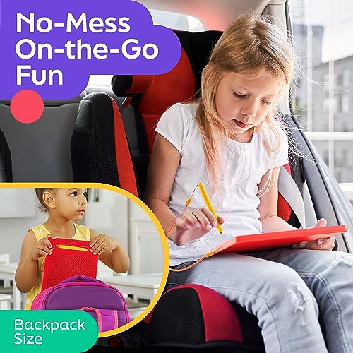 Image of Magnetic Drawing Board for Kids & Toddlers, Airplane & Car Ride Activities