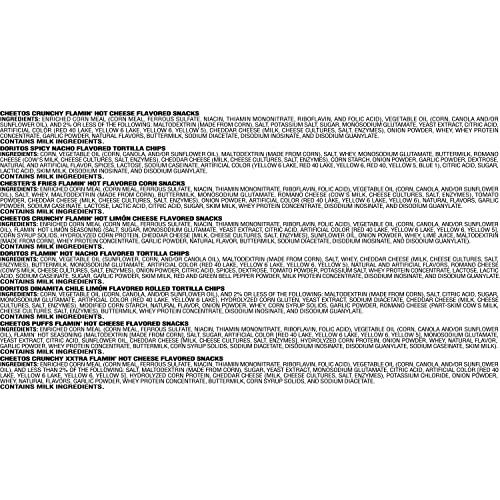 Frito-Lay Fiery Mega Mix Variety Pack, Ct 24