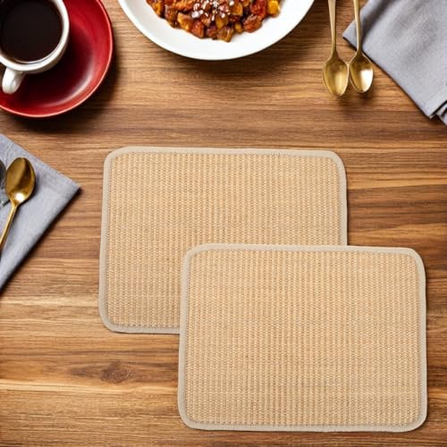 Sets de table sisal vintage PLAFOPE pour protéger la table des couverts