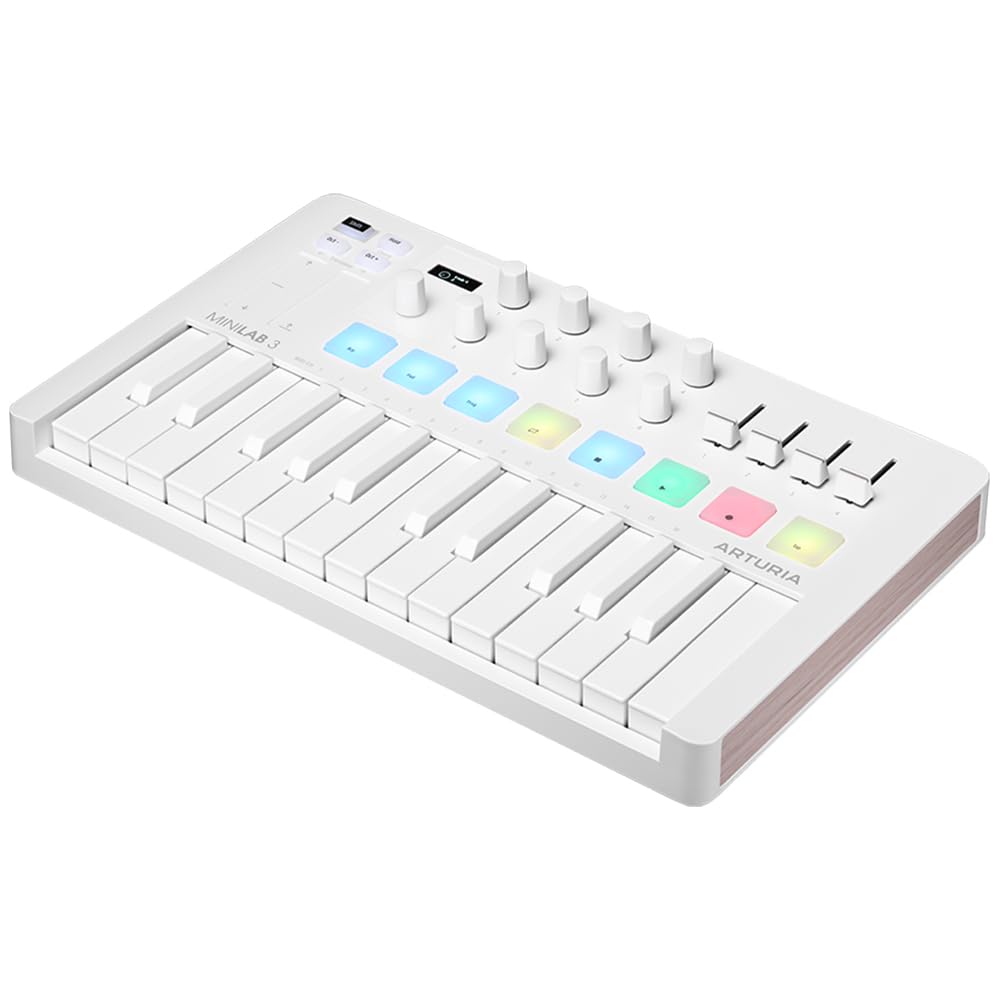 Amazon | Arturia MIDI キーボード コントローラー MiniLab 3 ALPINE 