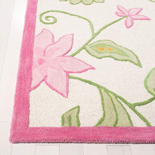 Tapete infantil SAFAVIEH 5' x 8' lana artesanal miniatura 6