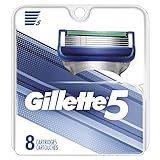 Gillette5 Men's Razor Blade Refills, 8 Count
