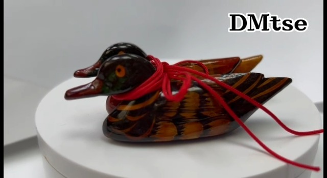 Amazon.com: DMtse Feng Shui Pair Mandarin Ducks for Love
