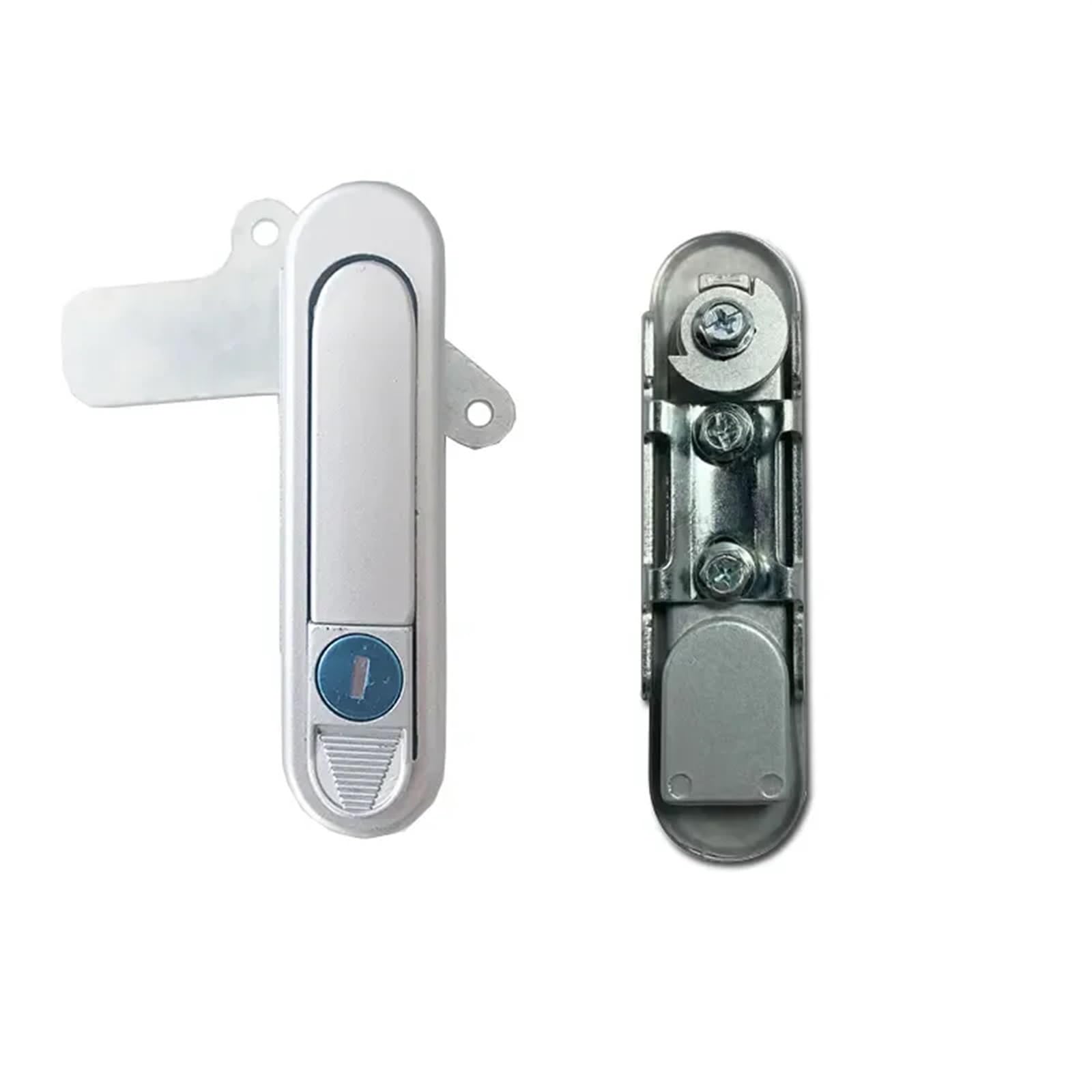 1 Set Flugzeug Schloss AB302 Zink-legierung Elektrische Box Schrank Tür Bounce Lock Mit Schlüssel Griff Schloss Möbel Küche Schrank schloss