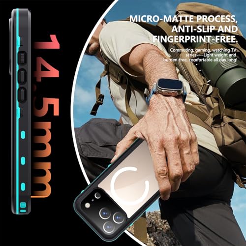 Coque IP68 iPhone 17 Pro Max pour le ski et la plage MagSafe