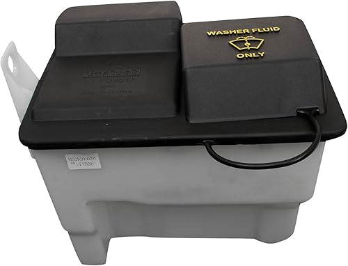 Vista 45 de TRQ Depósito de limpiaparabrisas compatible con Chevrolet Cruze 2016-2019 con luces antiniebla GM1288252 84036025 23365281PFM