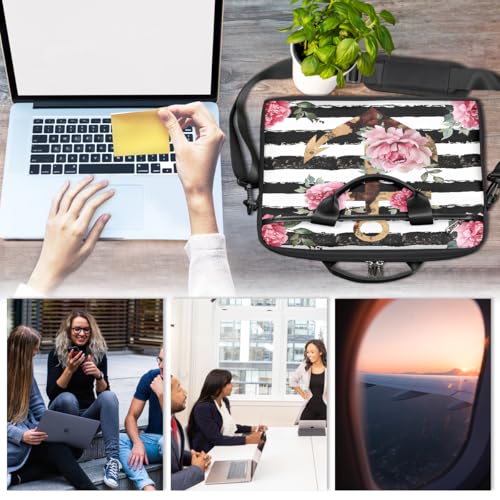 Bolso para laptop 15 pulgadas con correa ajustable miniatura 6