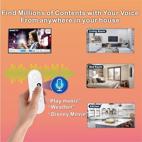 Zamiennik dla Chromecast-z-pilotem-Google-TV-Remote, Chromecast Remote G9N9N do Google TV HD/4K Streaming Stick