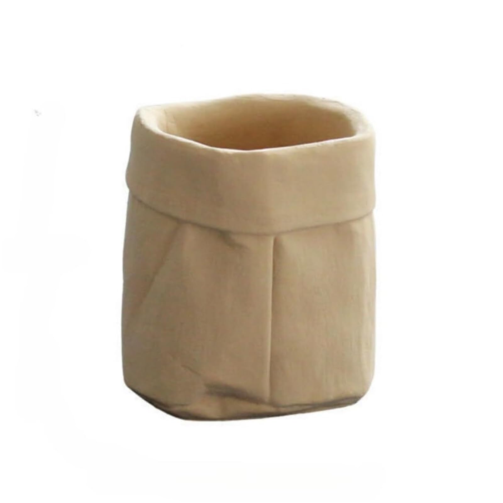 Uway modern Creative Cement Succulent Plant Bag Pot Flower Bonsai Decorative Container for garden