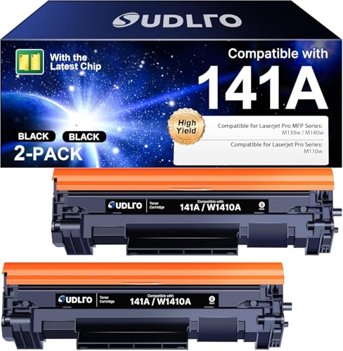 Image of SUDLTO 141A Toner Cartridge Replacement for HP 141A Black Toner Cartridge
