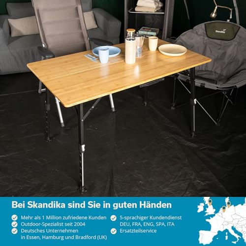 Skandika Tobro Tavolo da campeggio pieghevole in