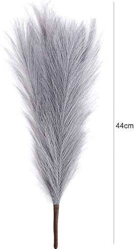 Miniatura 2 de Artificial Pampas Grass, Short Fluffy Pampas Grass Branches for Wedding Party Boho Home Decor Flower Arrangement Office Decor(Light Pink)