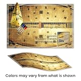 IT'S A SKIN DND Battle Game Mat - 36x24 Inch Dungeons and Dragons Map for Roleplay Games, Warhammer, Grid Tabletop - 4 Dry Erase Markers & Cleaning Cloth - RPG Colosseum Distressed Theme Vintage