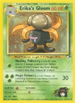 Erika's Gloom lvl24 - Gym Heroes - 45 [Juguete]