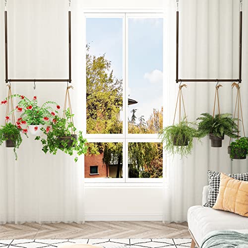 Simple Trending Adjustable Hanging Rod Clothing Garment Rack, Rolling Clothes Organizer For Hook, Bronze #TOP3