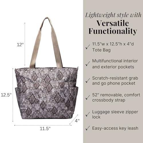 Image of Baggallini Carryall North /South Tote