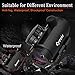 Red Dot Sight - Cycvis Riflescope Micro Rifle Gun Sights, 1x25mm 3-4 MOA,11 Brightness, Elevation & Windage Adjustable, Ultralight, Multi-Coated Lenses 100% Fogproof Waterproof Shockproof Optics Scope