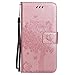 Produktbild Nancen Compatible with Handyhülle Apple iPhone X (5,8 Zoll) Flip Schutzhülle Zubehör Lederhülle mit Silikon Back Cover PU Leder Handytasche im Bookstyle Stand Funktion