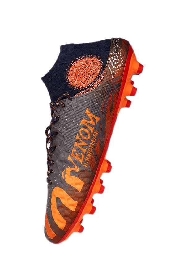 Football Shoe Venom Unleashed Navy/Orange (Size 5)-image-2