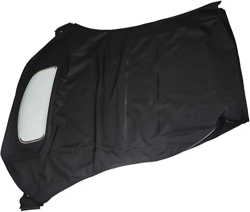 Miniatura 7 de Oxford superior suave convertible negro con ventana de cristal reemplazo para Beetle 2003-2010