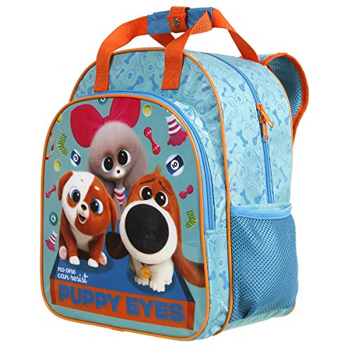 Mochila M, Pets 2, Dermiwil, 37478, Azul e Laranja