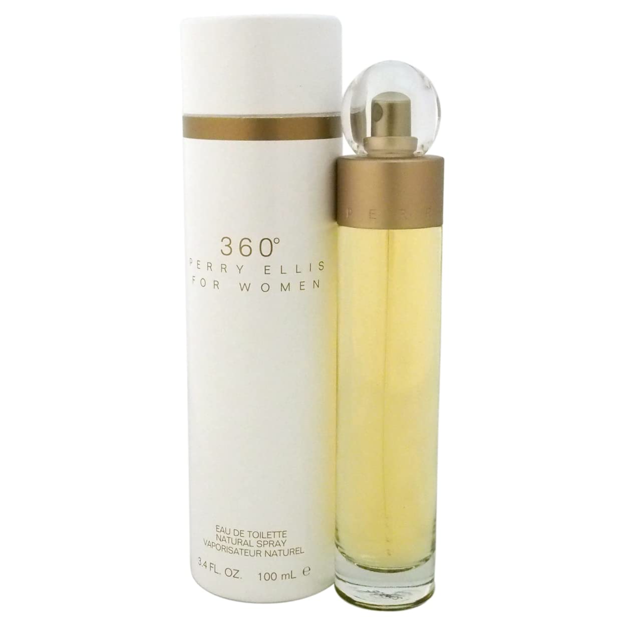 Perry Ellis 360 for Women Eau De Toilette Spray – 100 milliliter/3.4 ounce