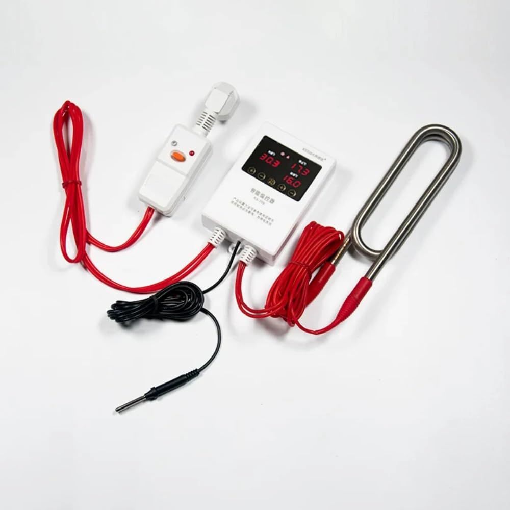 Toplionace Inteligentny Cyfrowy Termostat Element Grzejny 3000 w AC 220V (B)