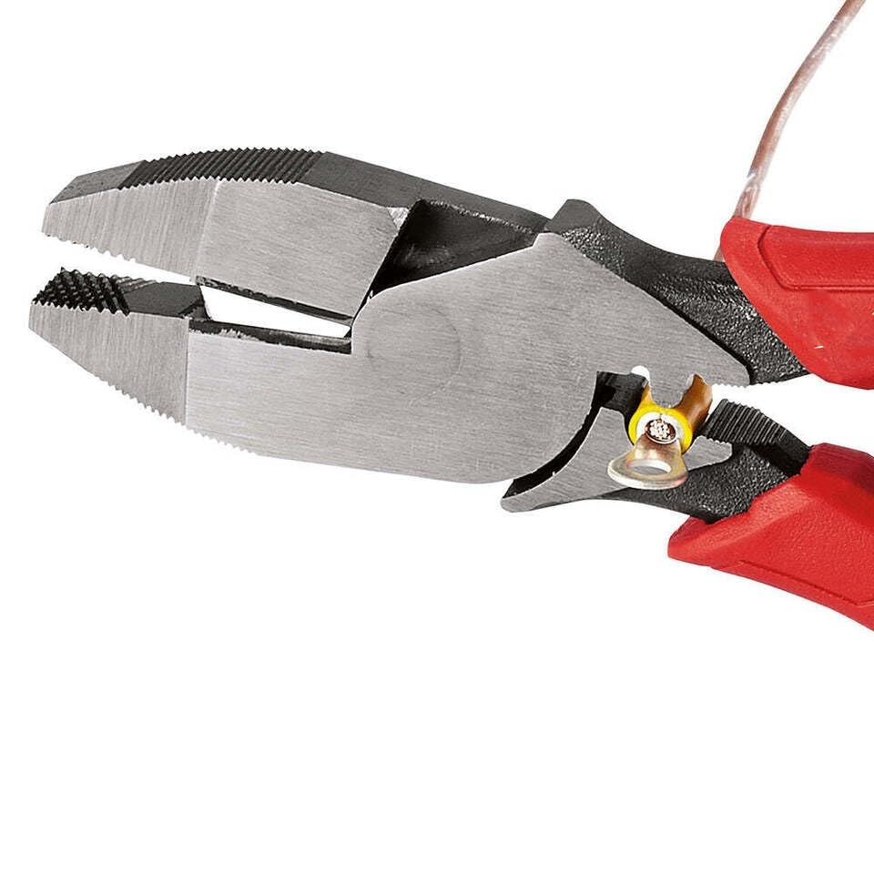 BUNKEYS Fits Milwaukee 48-22-6100 9-Inch Iron Carbide Edge High Leverage Lineman's Pliers