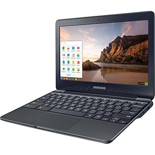 Samsung 11.6' Chromebook with Intel N3060 up to 2.48GHz, 4GB Memory, 16GB eMMC Flash Memory, Bluetooth 4.0, USB 3.0, HDMI, Webcam, Chrome Operating System, Black