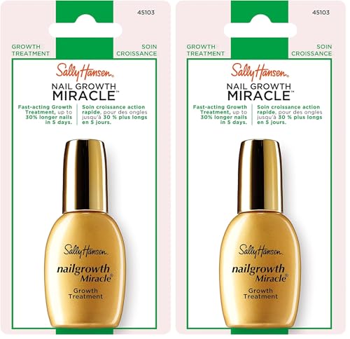 Image of Sally Hansen Miracle Nails Nailgrowth Treatment 0.44 Fl Oz (Pack of 2)