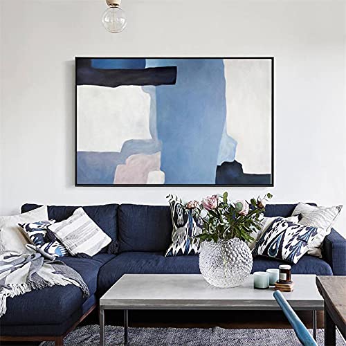 Impression sur toile abstraite moderne pour habiller un grand mur vide 70x100