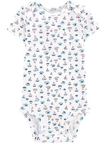 Image of Simple Joys by Carter's Baby Boys 6-Pack Short-Sleeve Bodysuit