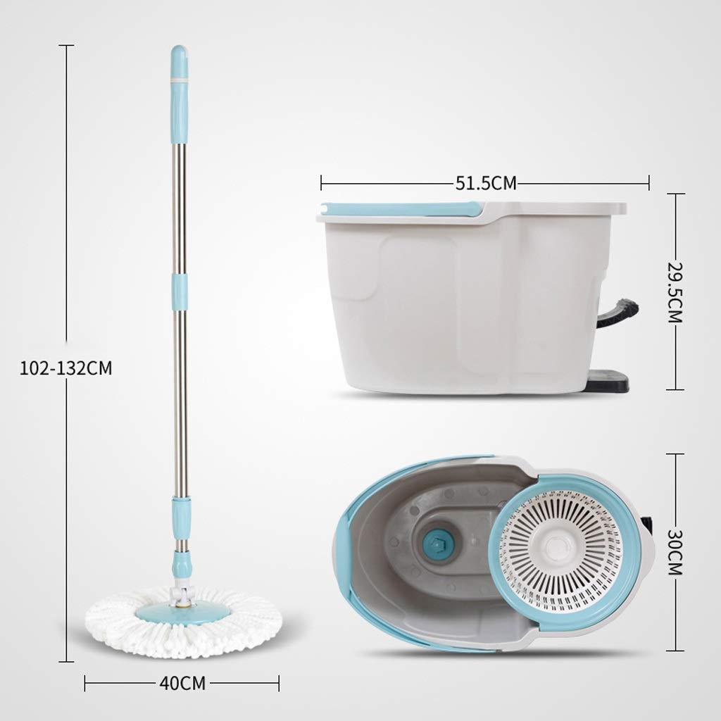 Napęd Mop obrotowy Home Leniwy mop prętowy ze stali nierdzewnej Automatyczny ręczny mop dociskowy Typ krokowy Mop obrotowy