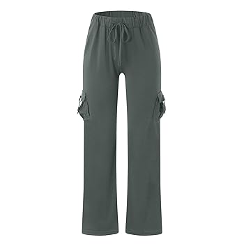 QUINTRA Damen Yoga Hose Seven Point - Bequeme Jogginghose Mit Taschen | Weites Bein | 90% Baumwolle