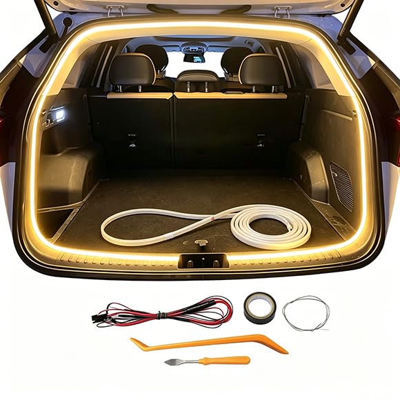 Tira de luz LED para baúl Toyota Corolla 2000-2025 miniatura 1