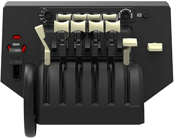 Honeycomb Aeronautical Bravo Throttle Quadrant with Alpha Flight Controls LITE Bundle (2 Items)