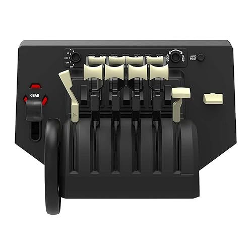 Miniatura 7 de Honeycomb Alpha Flight Controls Yoke with Honeycomb Aeronautical Bravo Throttle Quadrant Bundle (2 Items) (2 Items)