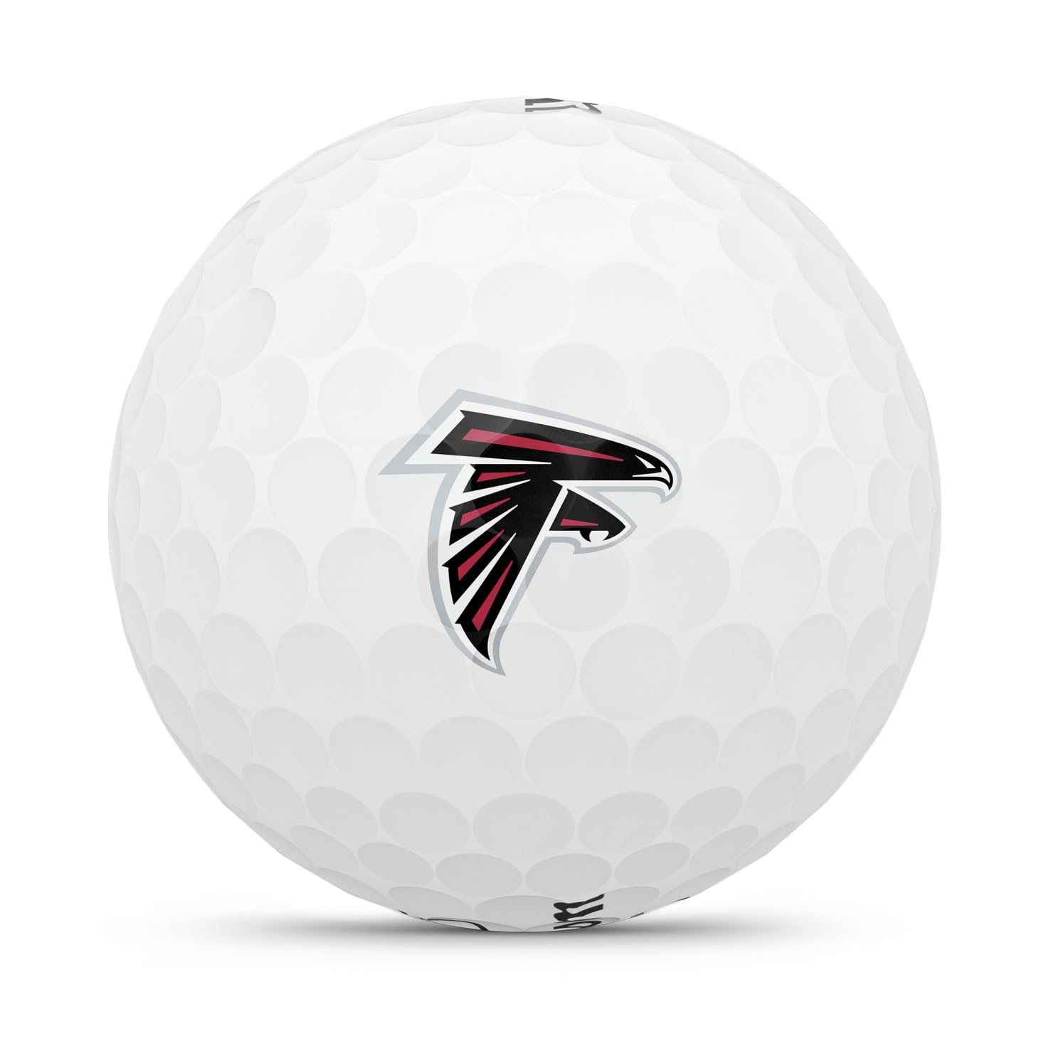 WILSON 2025 Duo Soft NFL Golfball, 12 Bälle, Weiß, Atlanta Falcons