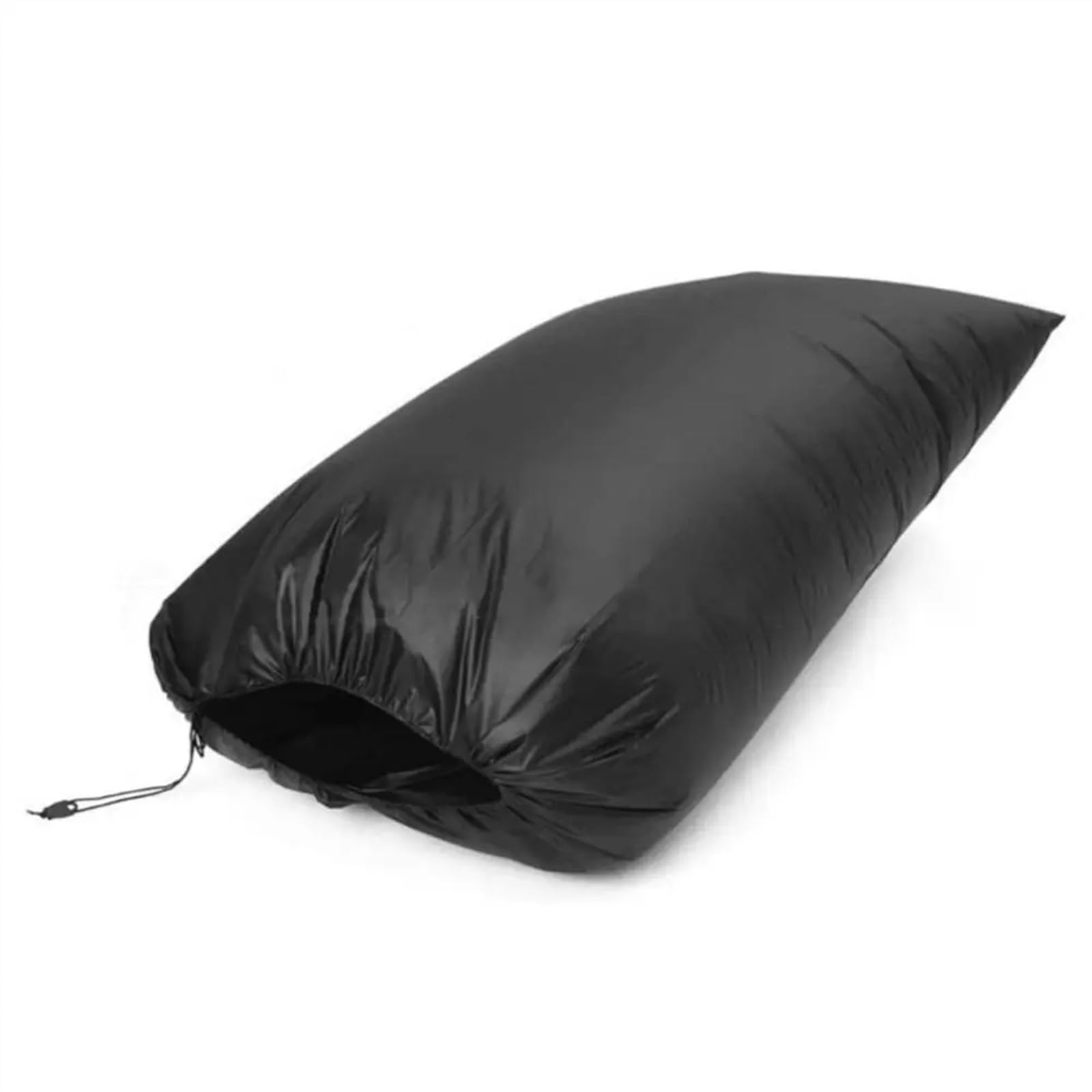 Bolsa Jardin Bolsa de almacenamiento de hojas para cortacésped, Tractor de césped plegable de 400 galones, bolsa para residuos de limpieza de jardín Sacos de Jardin(2in Black)