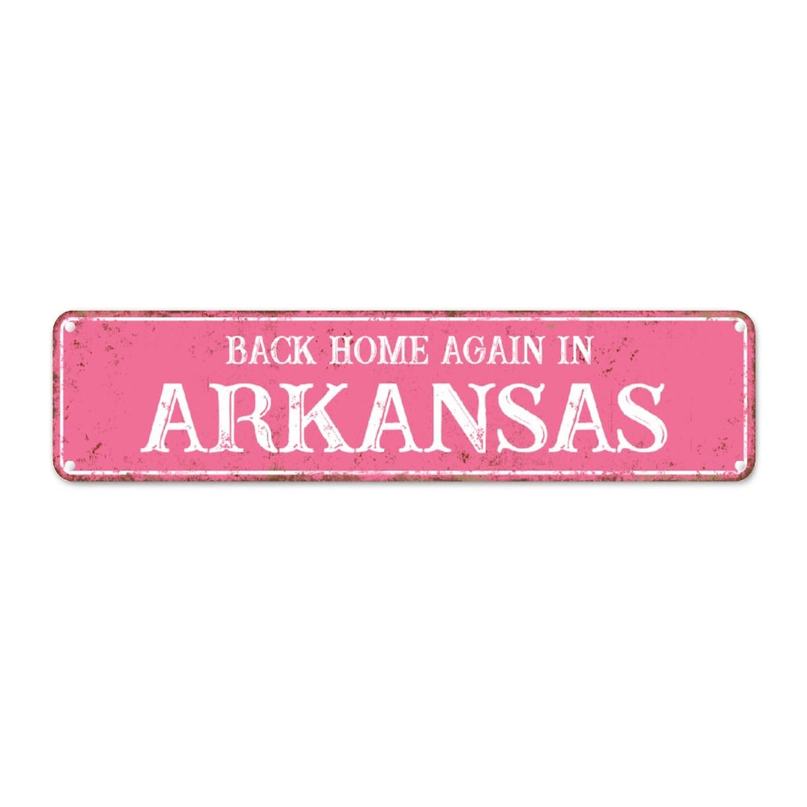Art Signs en aluminium Arkansas pour raviver les souvenirs de voyage aux Etats-Unis