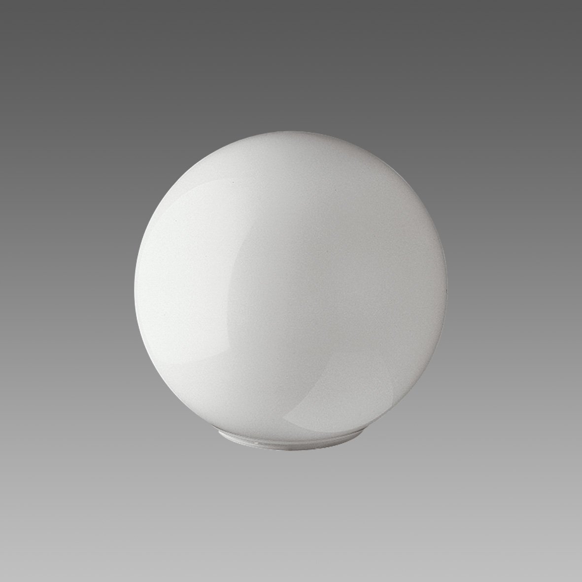 1300 GLOBO Ø500 OPACO suspension boule blanche plafonnier moderne salon