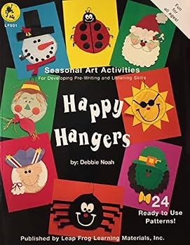 Paperback Happy Hangers: Seasonal Art Activities for Developing Pre-Writing and Listening Skills Book