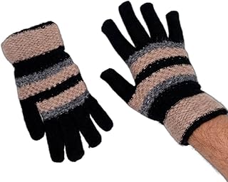 قفازات الشتاء القارص للرجالي و الشباب جونتي من الصوف الناعم خامة ممتازة