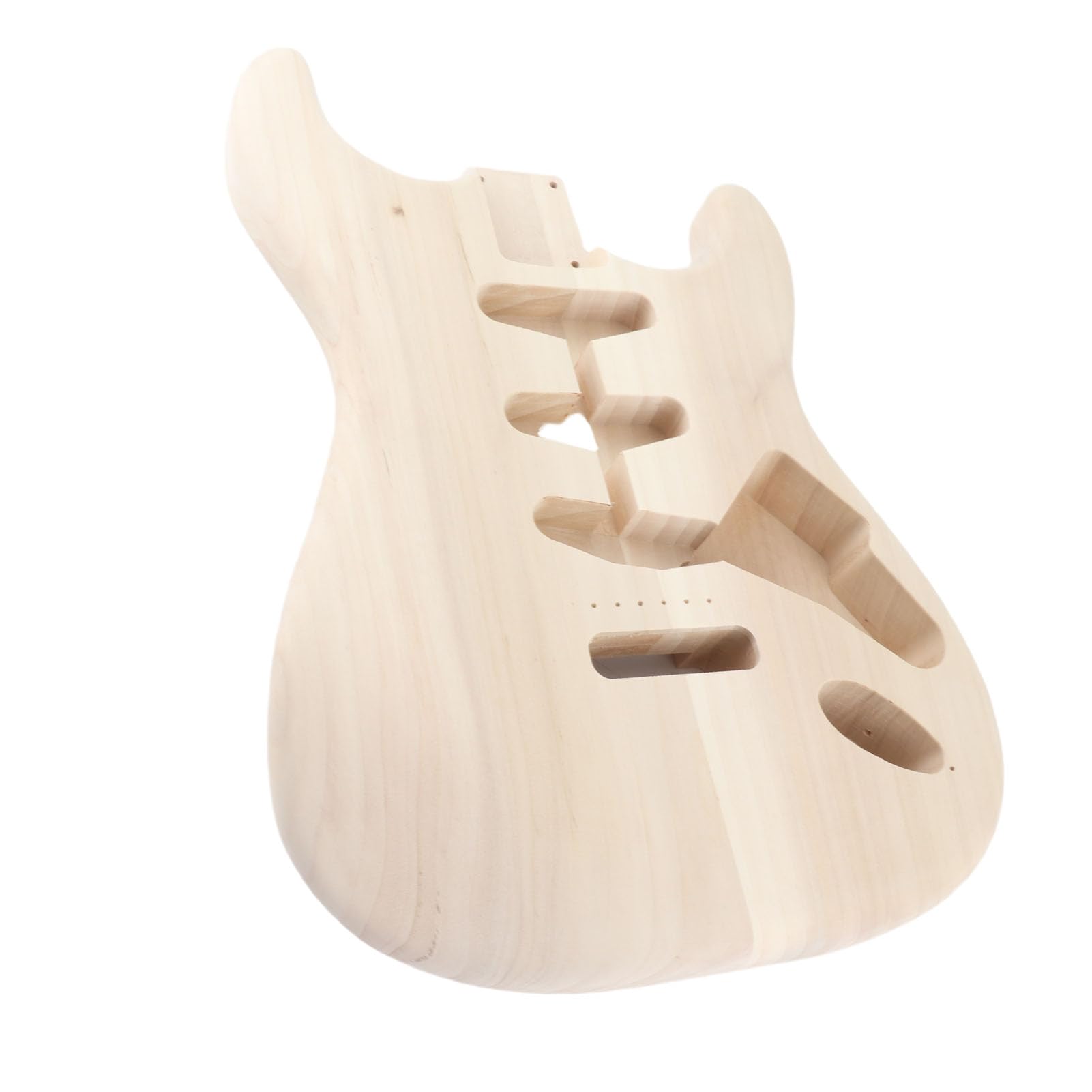 Niedokończona Gitara Elektryczna Niedokończony Korpus Gitary Elektrycznej z Drewna Orzechowego Pusty Korpus z Potrójnymi Otworami na Przetworniki Konfigurowalny Projekt dla Muzyków