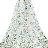 Référence de taille:Mesurant 1 yard de long et 130cm de large, ce large tissu en maille brodée réduit les coutures, ce qui le rend parfait pour des projets à GREAT échelle comme les robes de bal, capes, et des jupes superposées