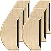 Cashmere Comb Sweater Shaver Wool Comb Wooden Pilling Remover Fuzz Fabric Lint Remover Manual Portable Clothing Brush Tool for De-Pilling Clothing Garments Knits Scarves Wool Coats Pants Care(6 Pcs)